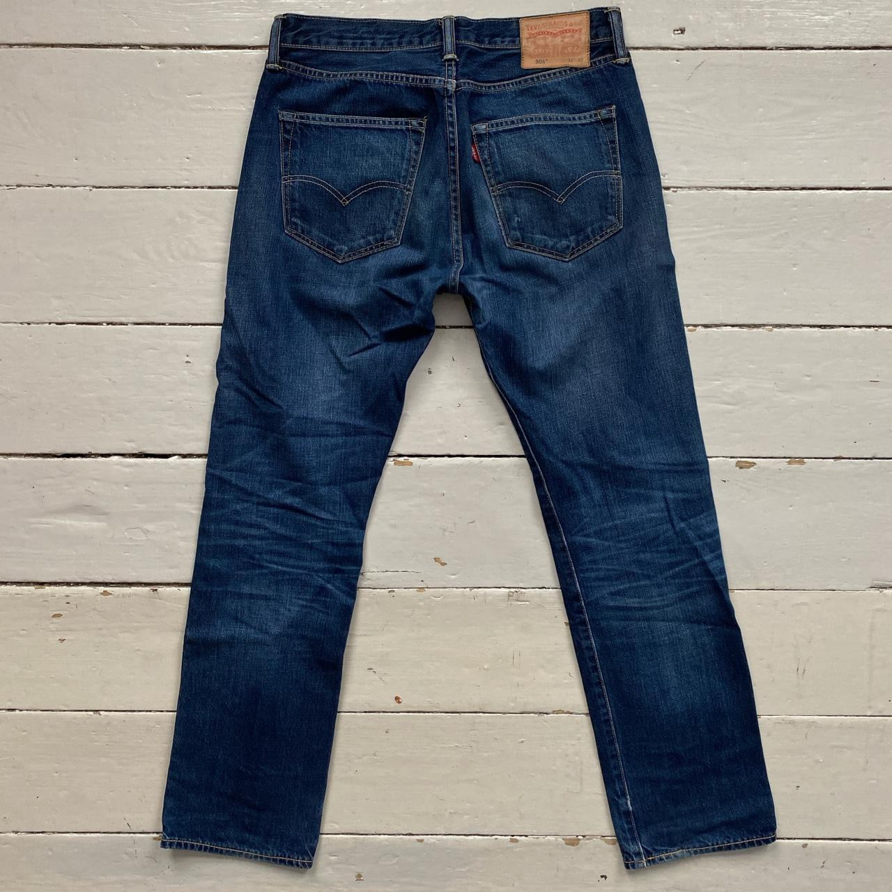 Levis 501 Blue Stonewash Jeans (31/31)