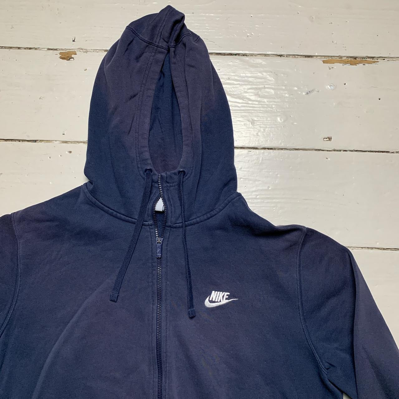 Nike Swoosh Hoodie Navy (Large)