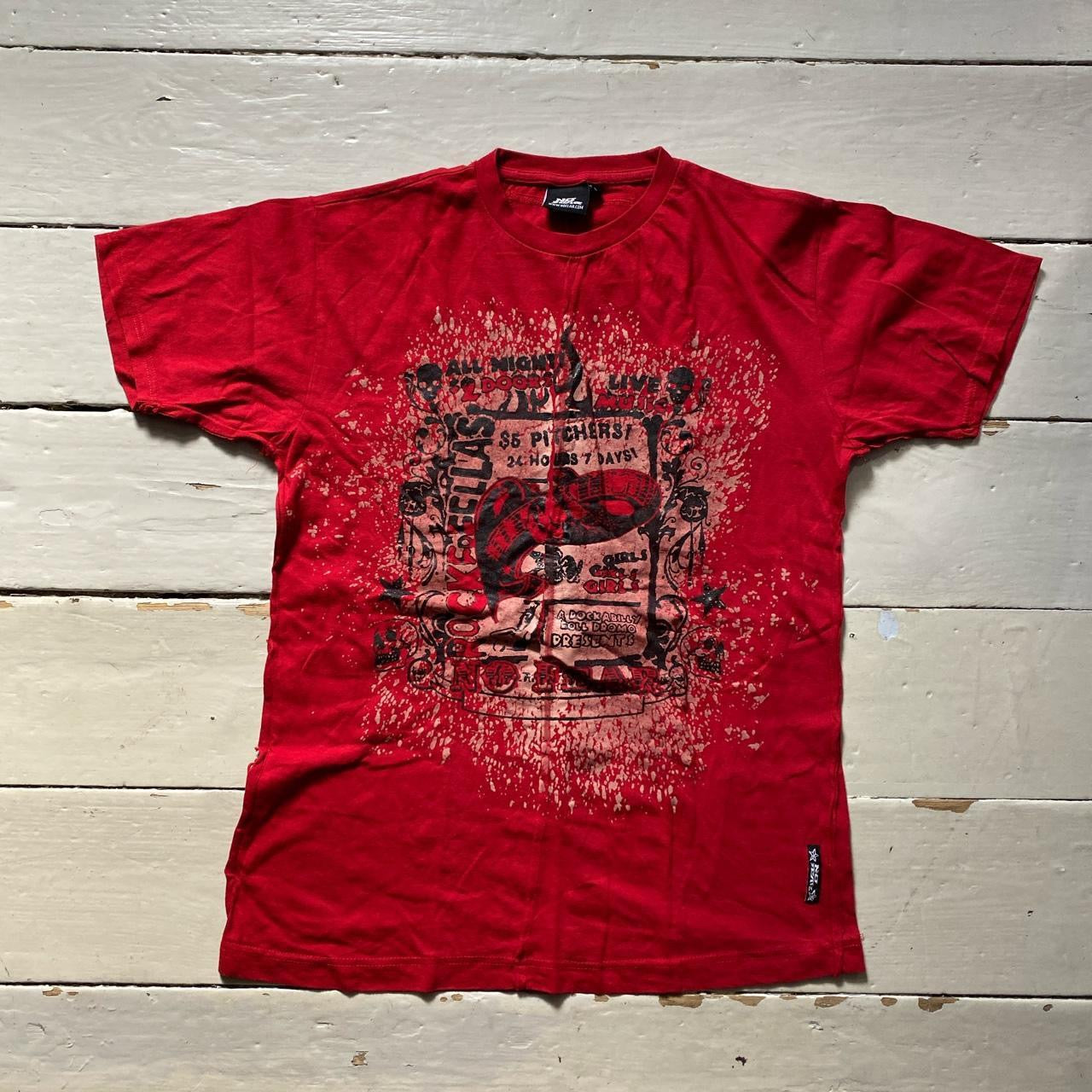 No Fear Red T Shirt (Medium)