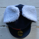 New England Patriots Dog Ear Fitted Cap (Size 7 1/4)