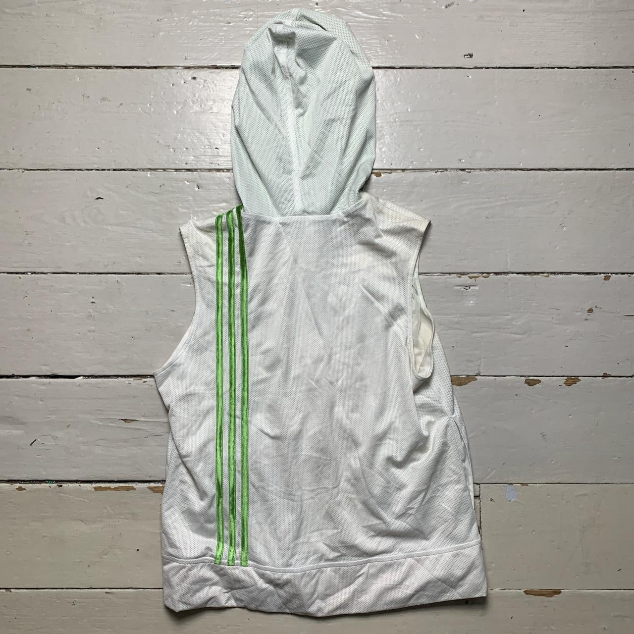 Adidas Vintage Hooded Gilet (Large)