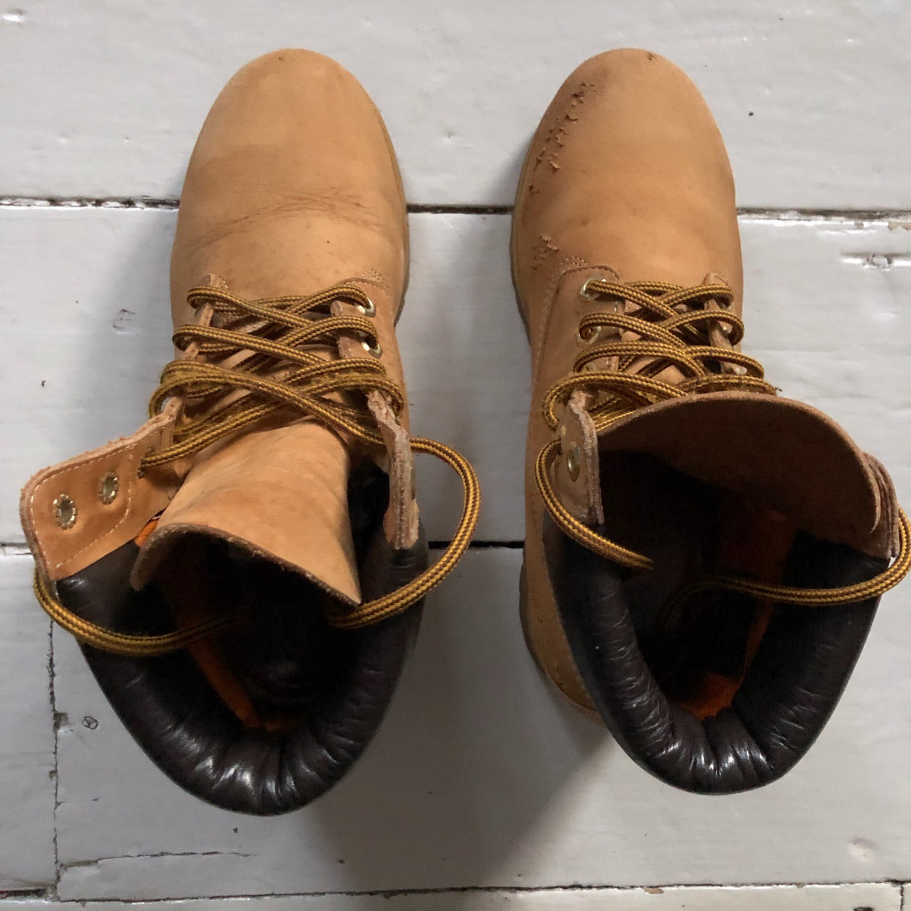 Timberland Brown Nubuck Boots (UK 8)