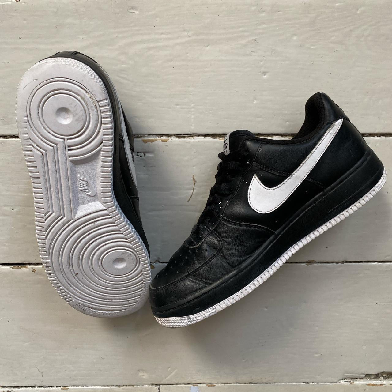 Nike Air Force 1 Black and White (UK 8.5)