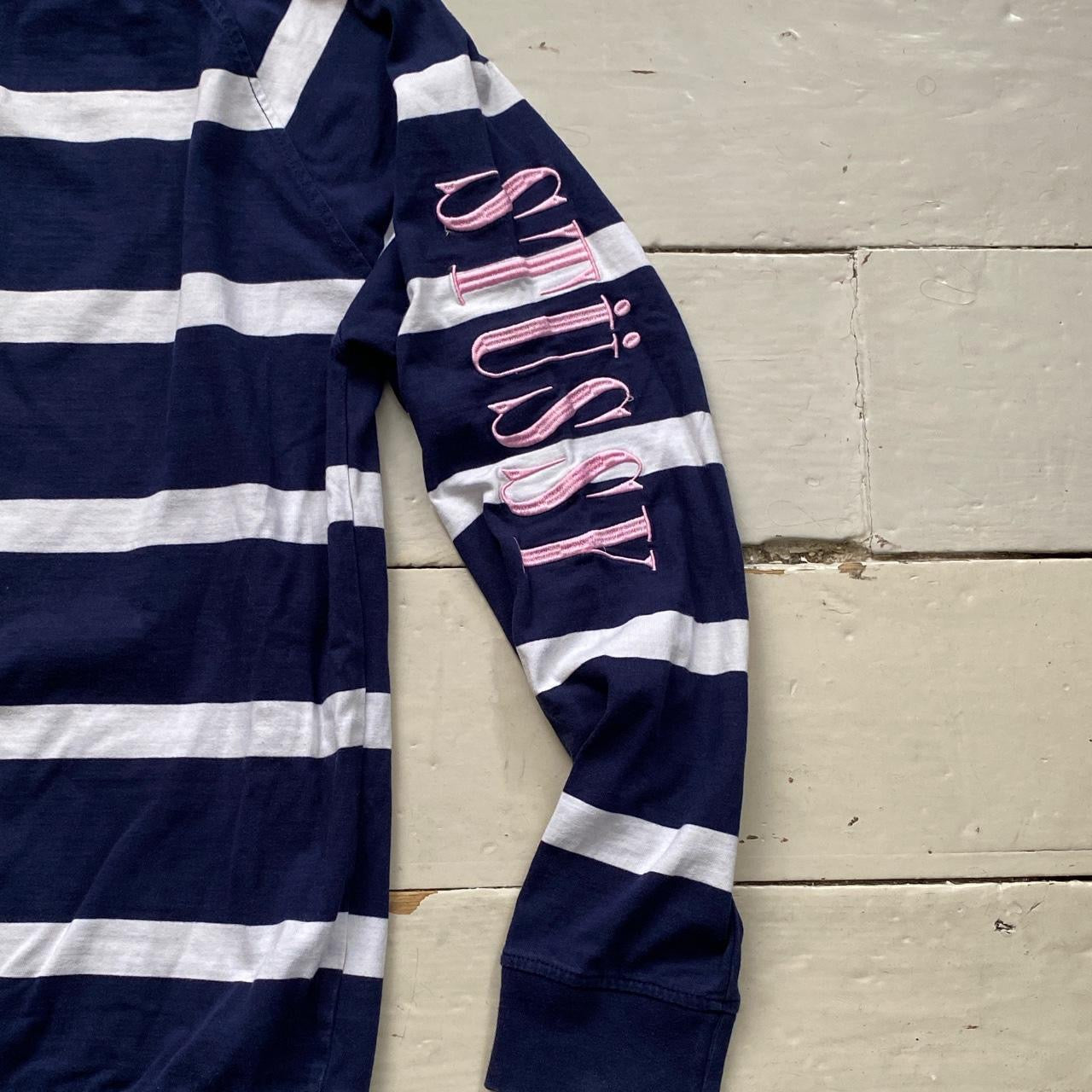 Stussy Stripe Long Sleeve (Large)