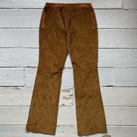 Dolce and Gabbana D&G Vintage Suede Corduroy Flare Jeans (30W)