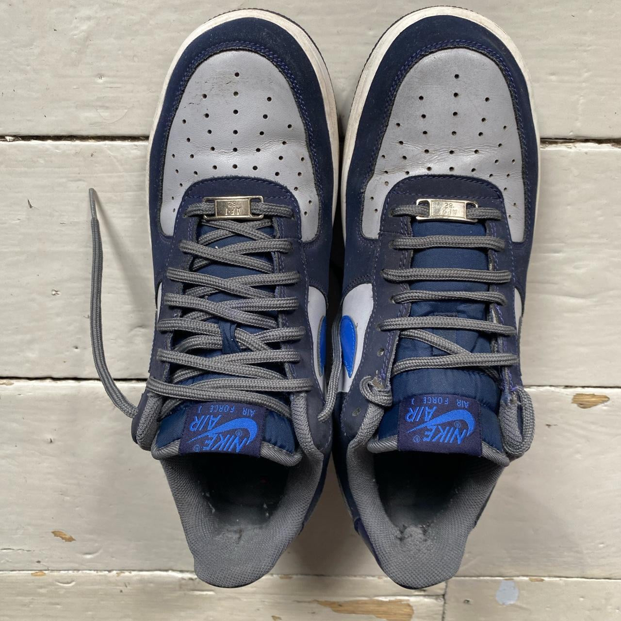 Nike Air Force 1 Grey Navy (UK 8.5)
