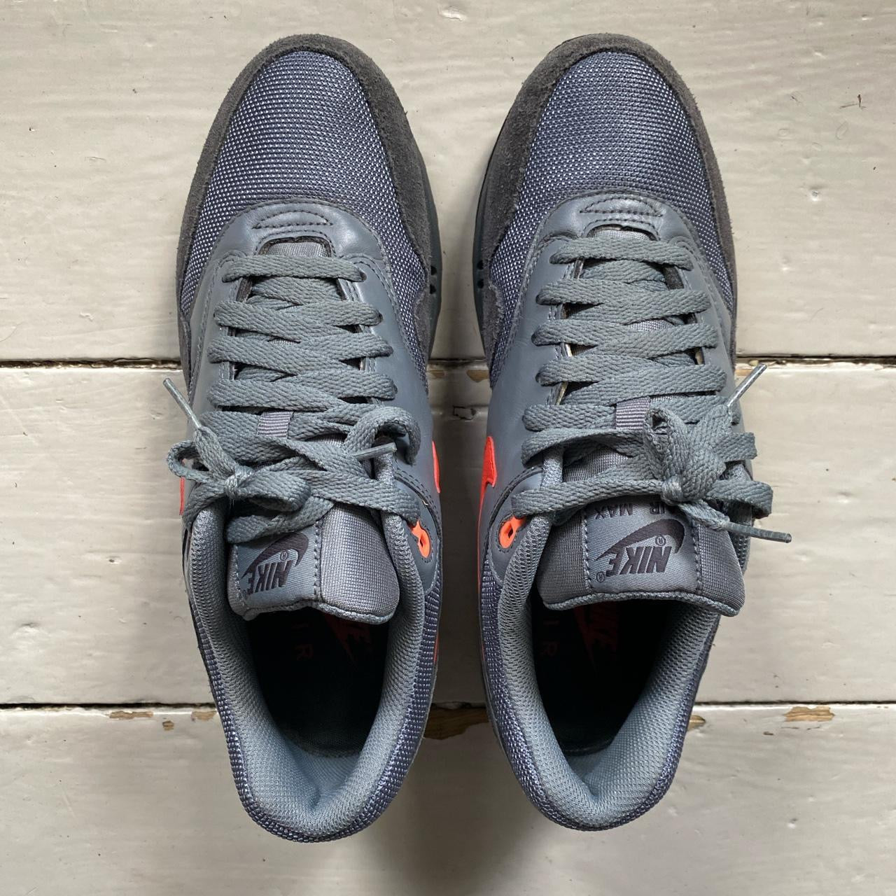 Nike Air Max 1 Anthracite Orange (UK 8)