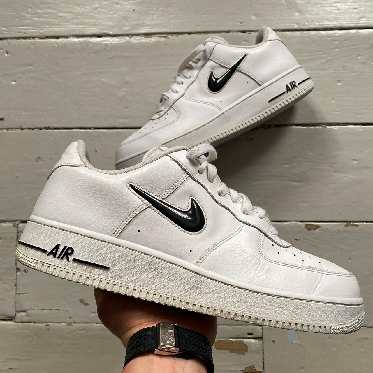 Nike Air Force 1 Jewel Black and White (UK 12)