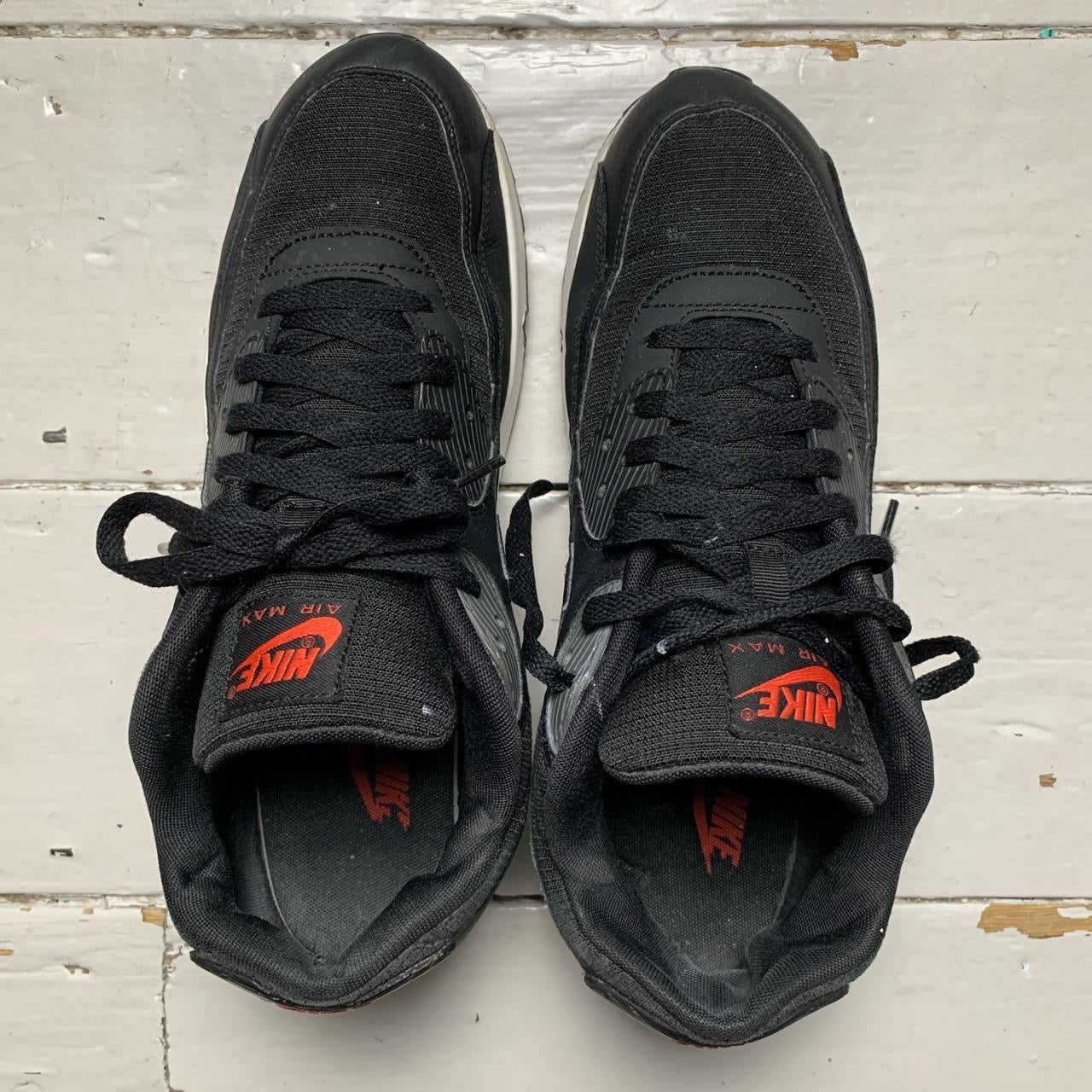 Nike Air Max 90 Black Red White (UK 11)