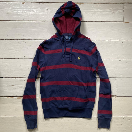 Ralph Lauren Polo Striped Hoodie (Small)