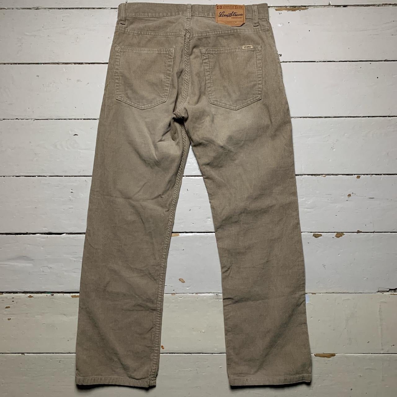 Levis Beige Corduroy Jeans (34/30)