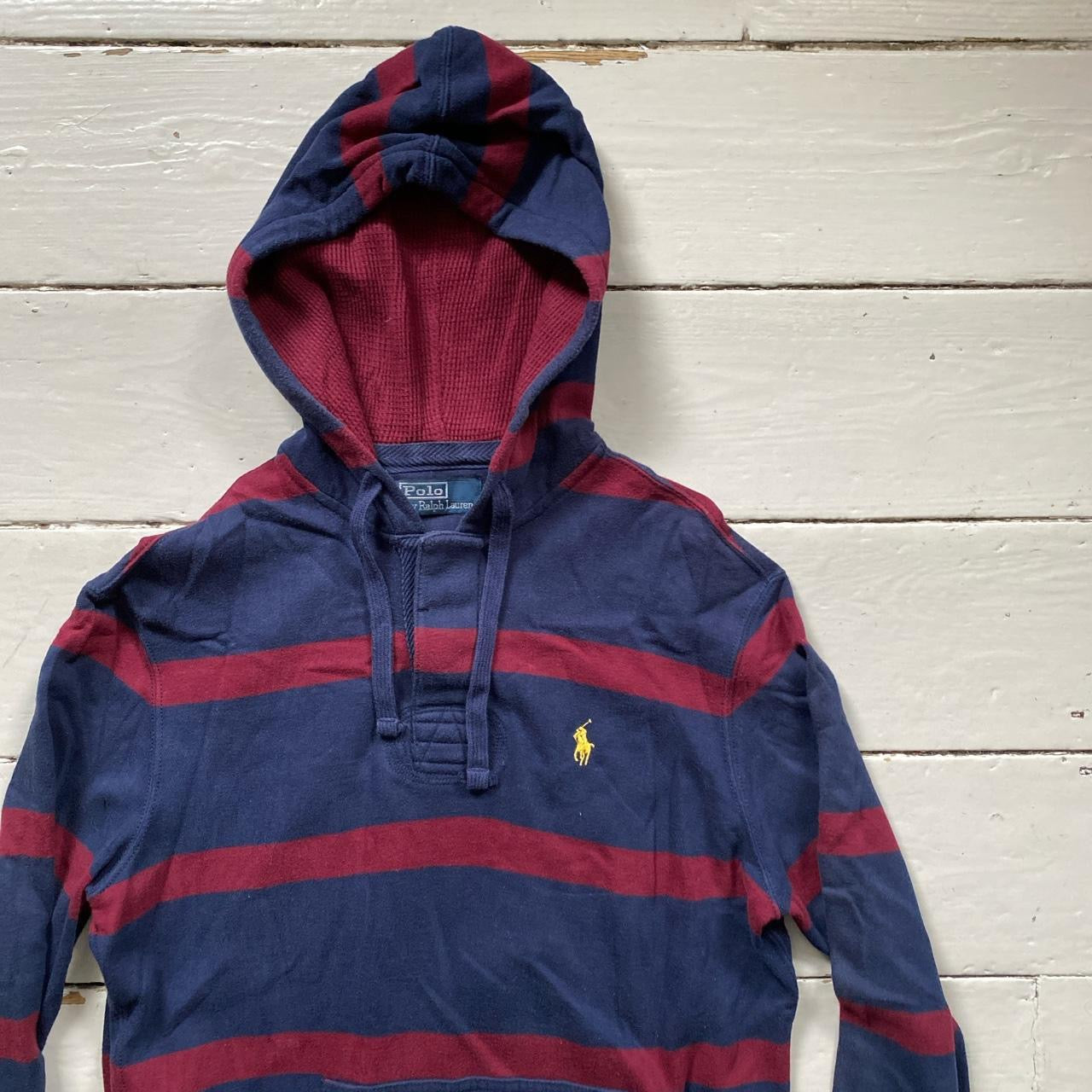 Ralph Lauren Polo Striped Hoodie (Small)