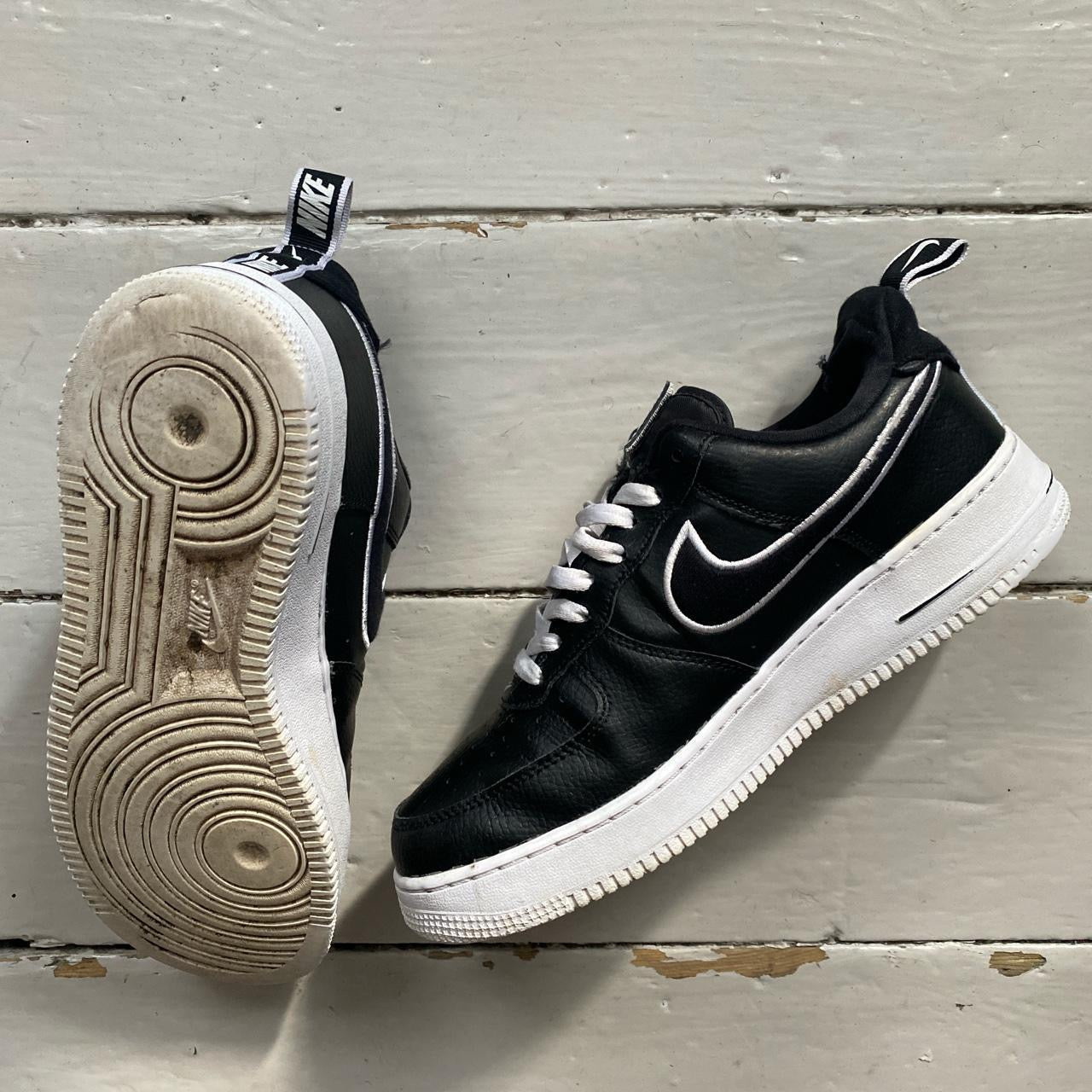 Nike Air Force 1 Black and White (UK 8.5)