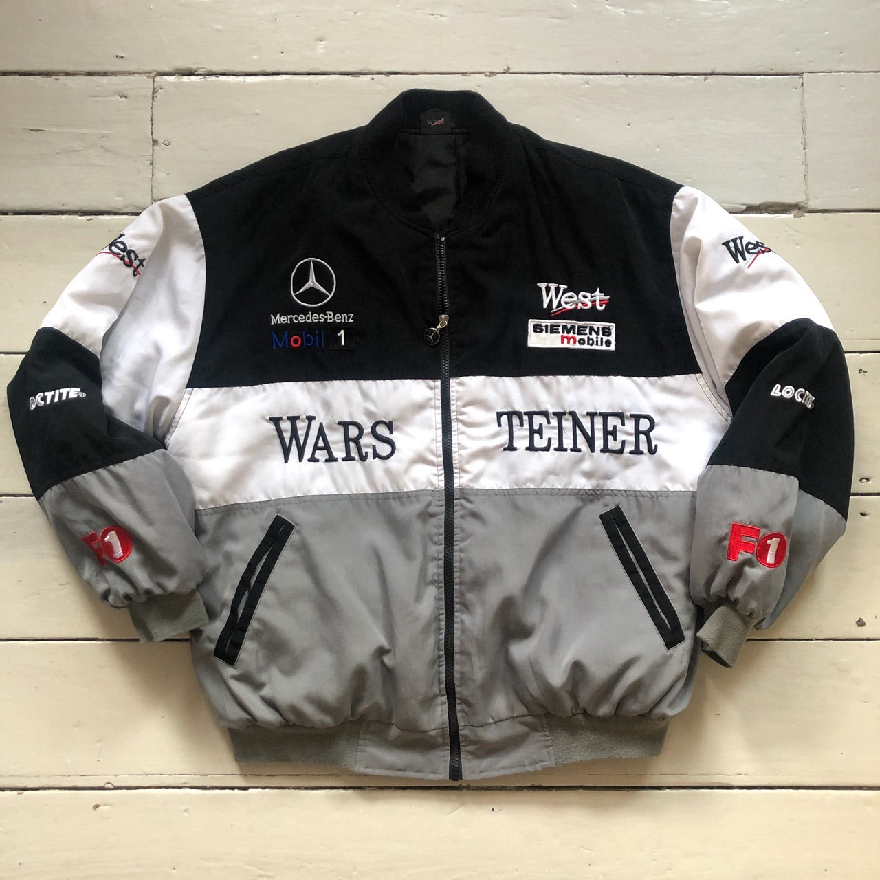 Mercedes Mclaren Vintage Bomber Jacket (Large)