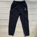 Nike Cargo Black and White Joggers (Womens Small)
