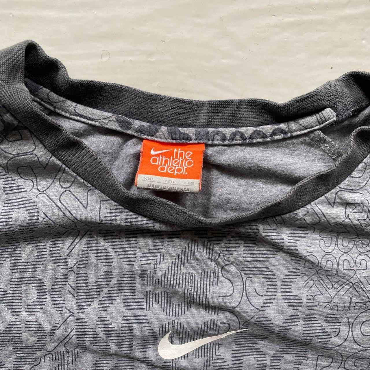 Nike Athletic Department T Shirt (XXL)