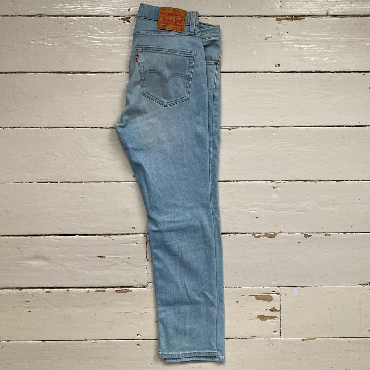 Levis 511 Light Blue Jeans (33/30)