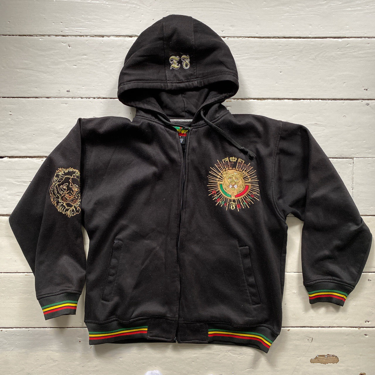Tough Face Vintage Full Rasta Tracksuit (Medium)