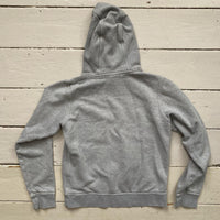 Nike Swoosh Grey Hoodie (Small)