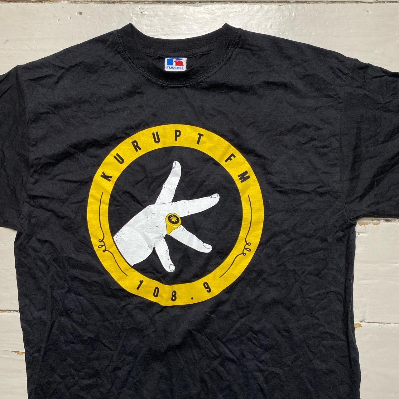 Kurupt FM T Shirt Black (Medium)
