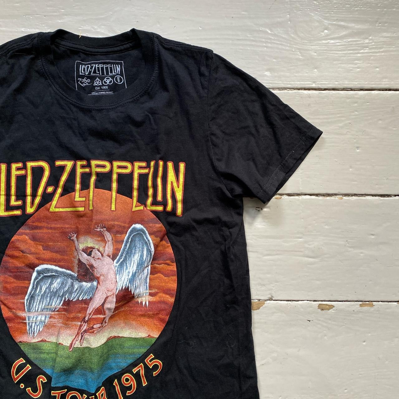 Led Zeppelin Black T shirt (Small)