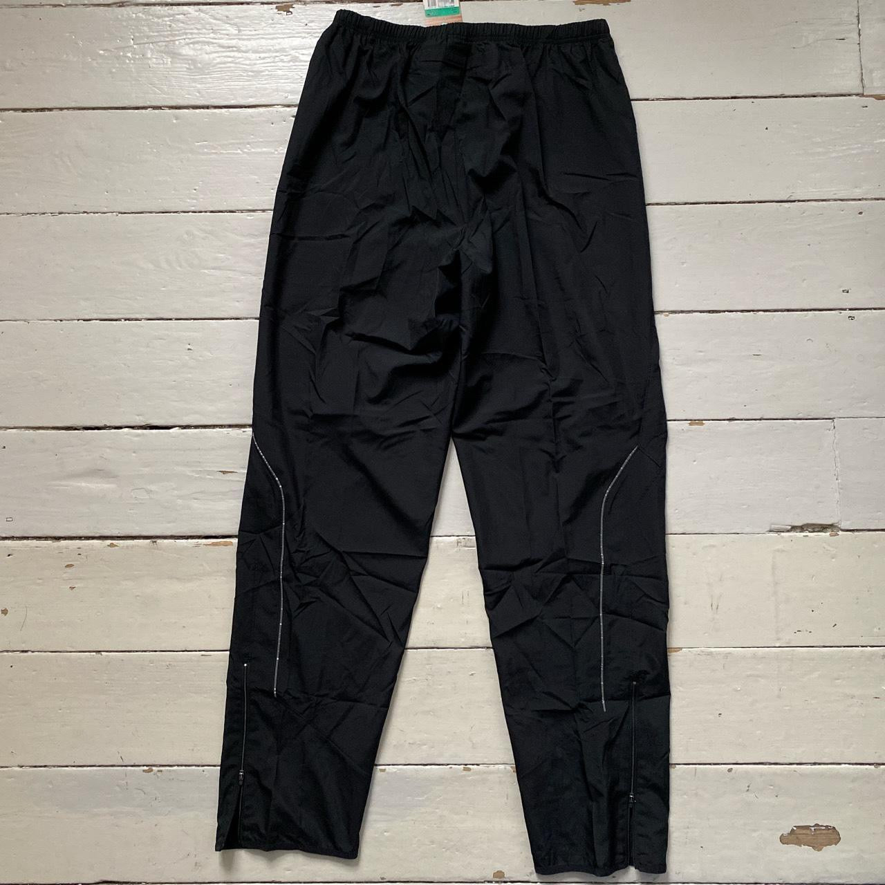 Nike Vintage Swoosh Black Shell Bottoms (XXL)