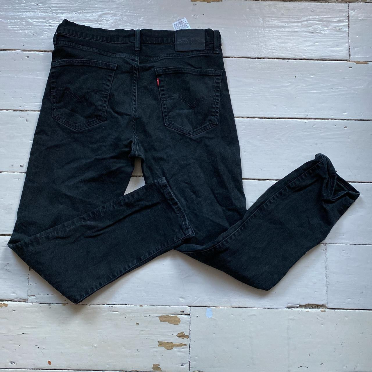 Levis 511 Slim Fit Black Jeans (36/32)