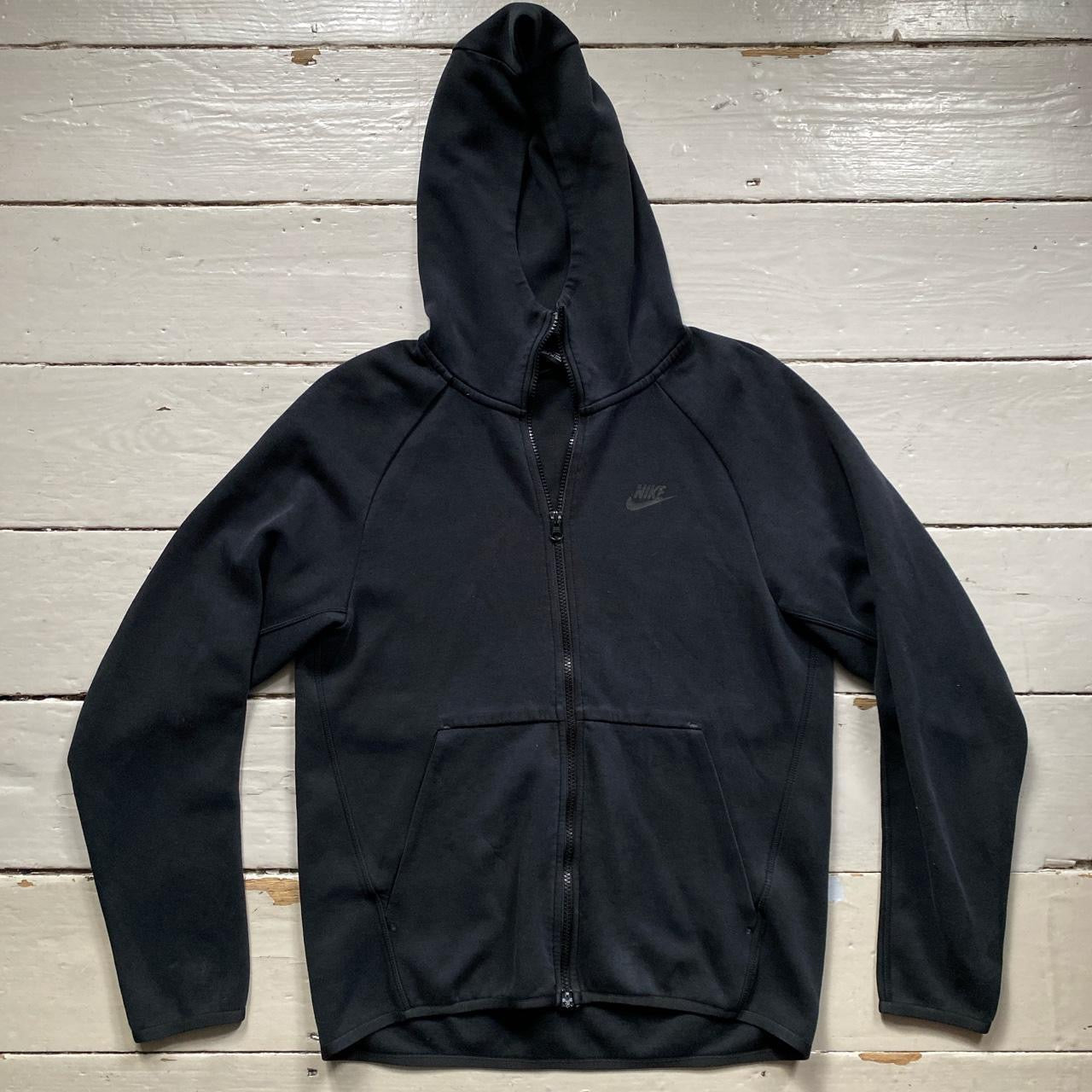 Nike Tech Fleece Old Season Black Hoodie (Small)