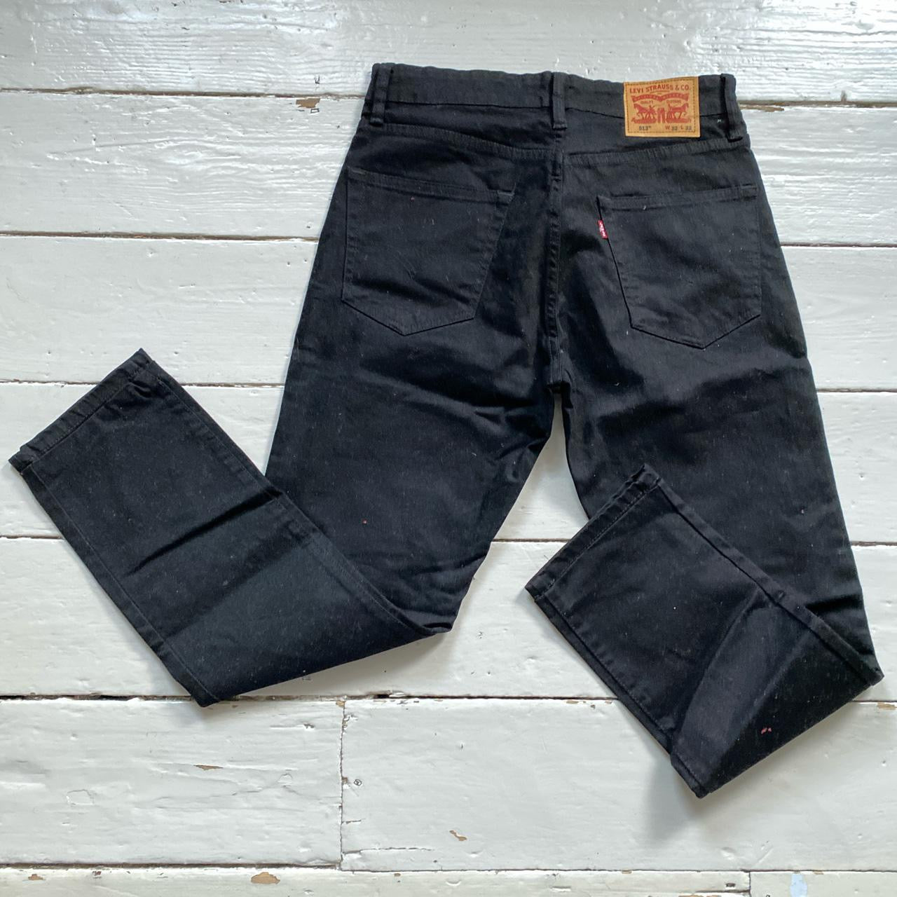 Levis Black 513 Jeans (32/30)