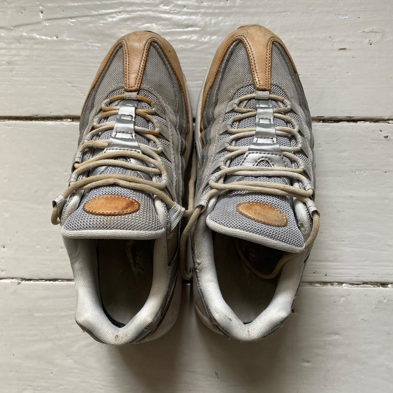 Nike Air Max 95 Brown and Silver (UK 5.5)