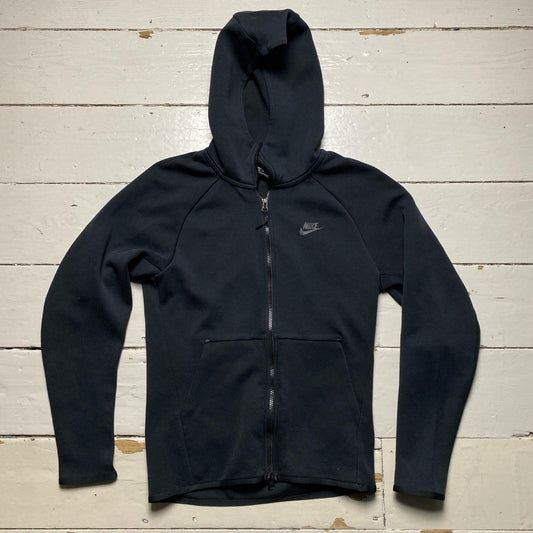 Nike Tech Fleece Black Hoodie (Small)