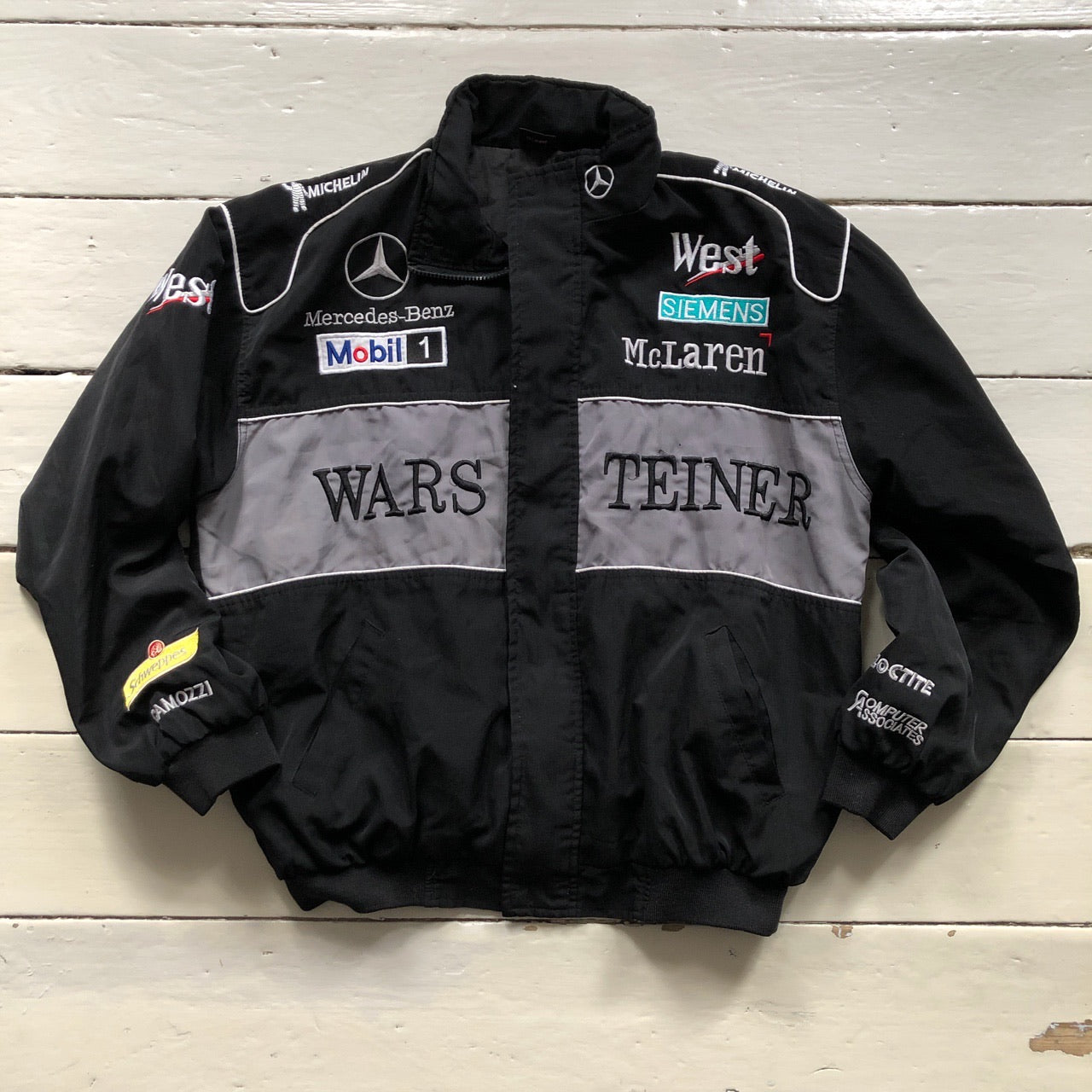 Mercedes Mclaren Vintage Racing Jacket (Large)