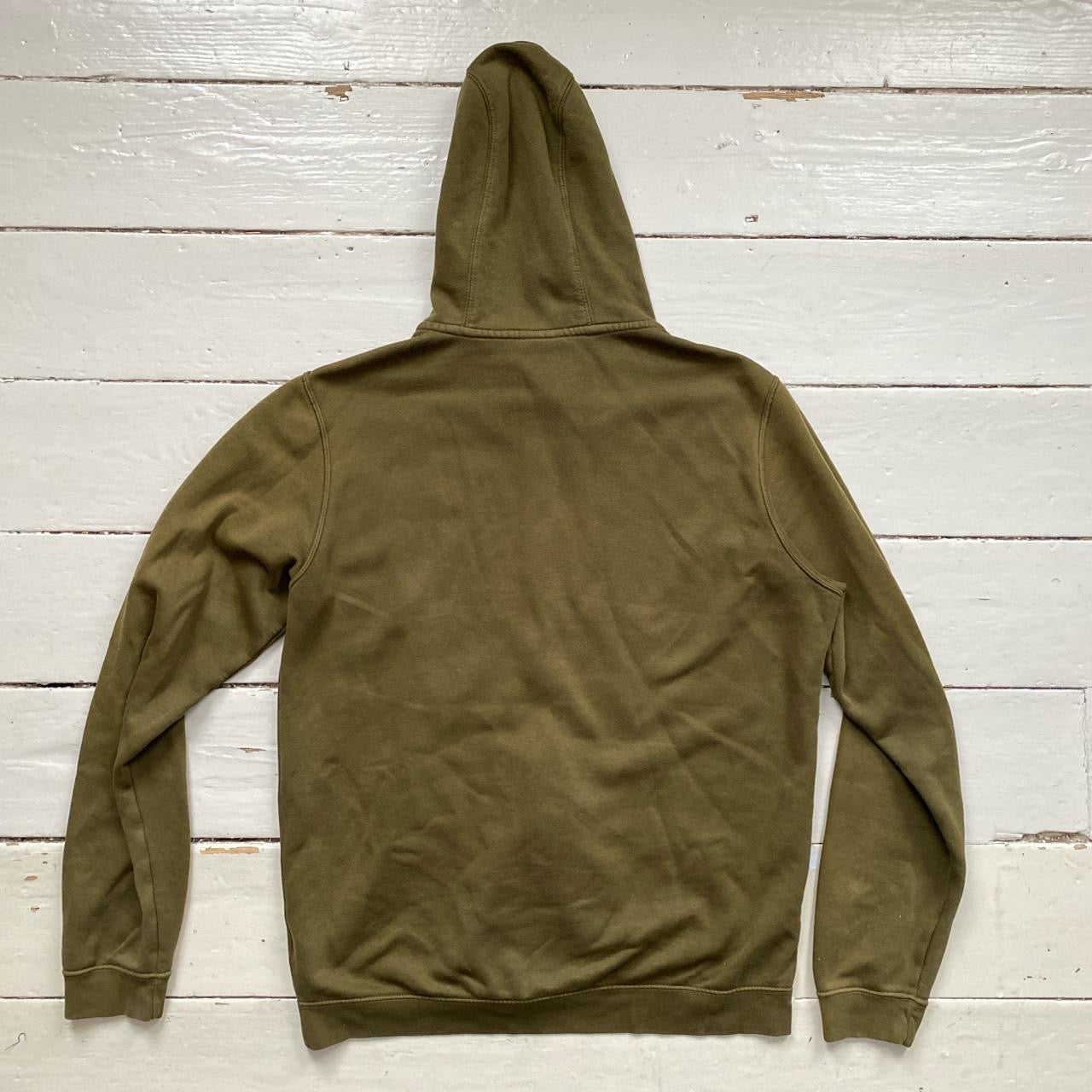 Nike Khaki Green Swoosh Tracksuit (Large)