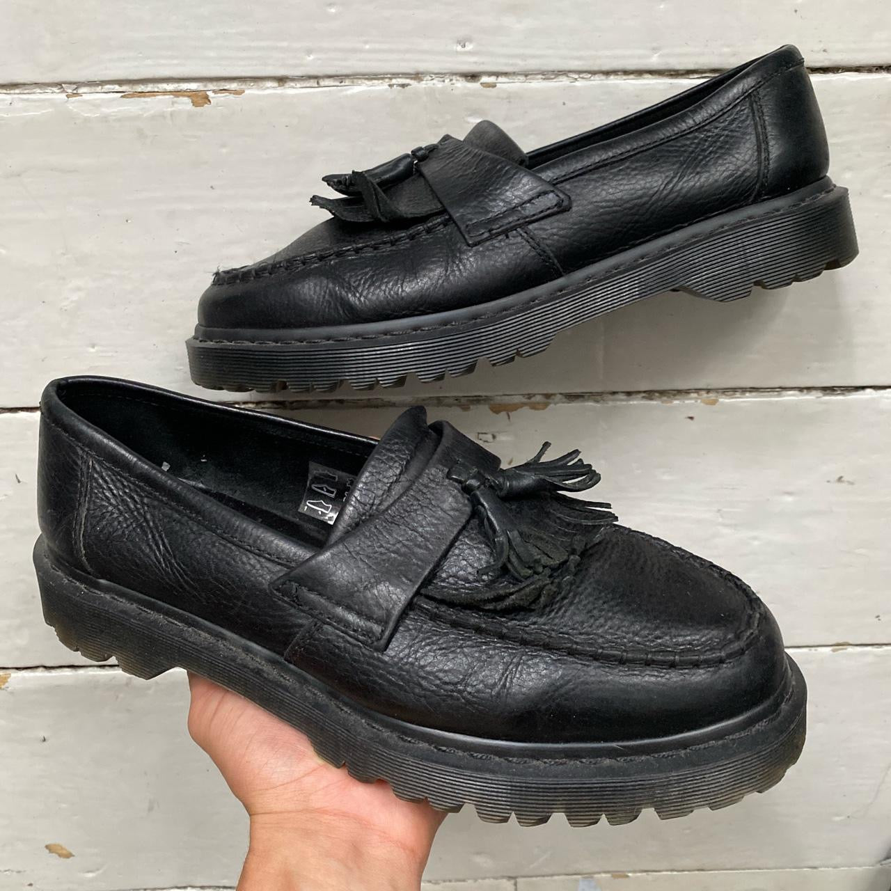 Dr Martens Platform Loafers Black (UK 9)