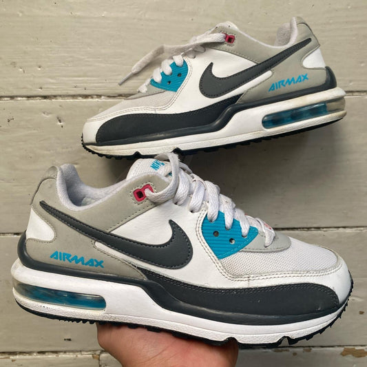 Nike Air Max LTD White Blue Pink (UK 5)