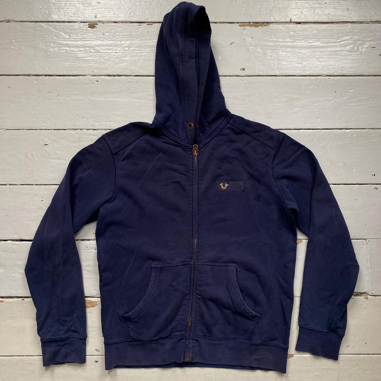 True Religion Navy Hoodie (XL)