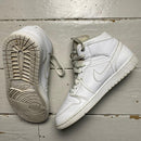 Jordan 1 Mid Platinum White (UK 10)