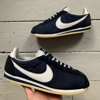 Nike Cortez Navy and White (UK 7)