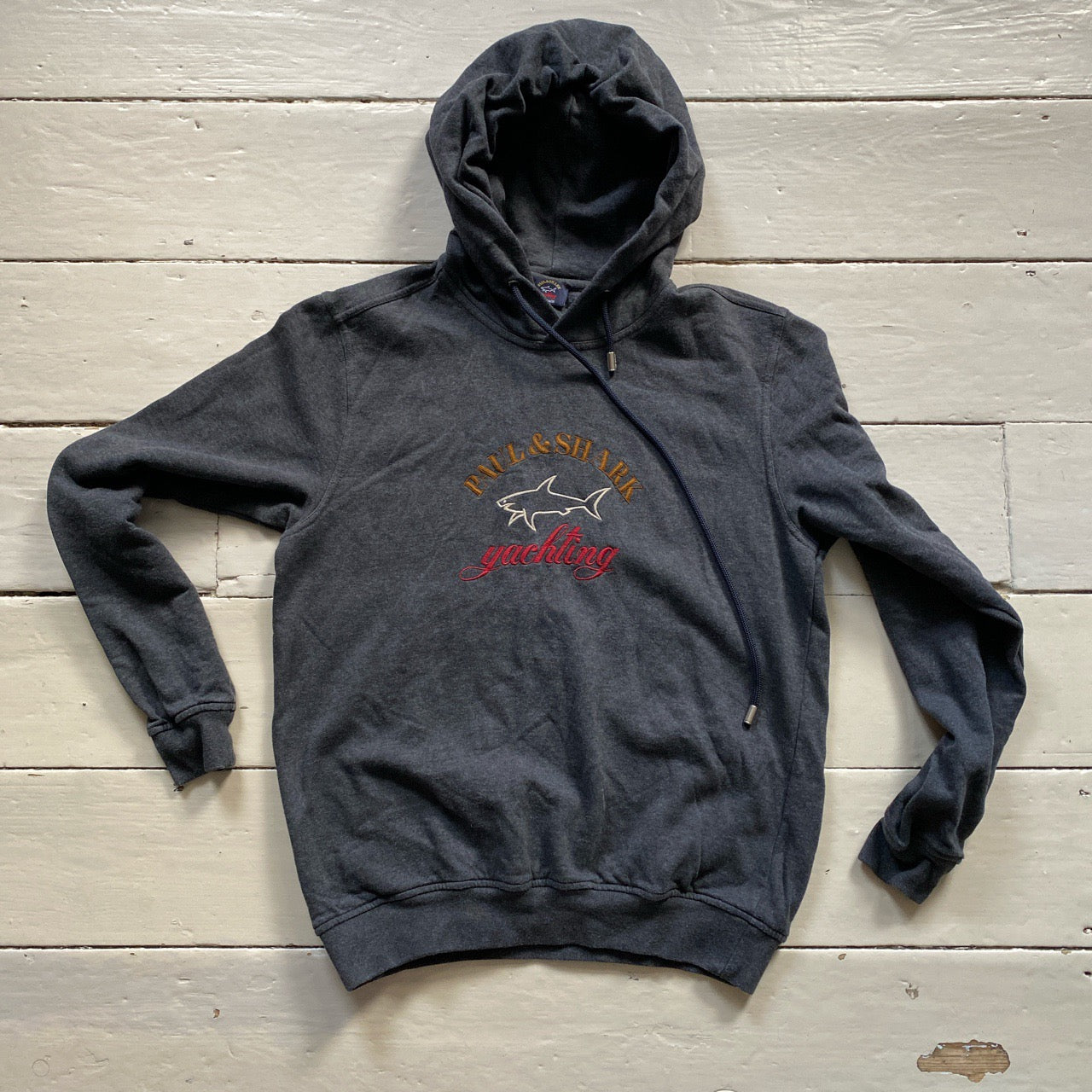Paul and Shark Yachting Grey Hoodie (Large)