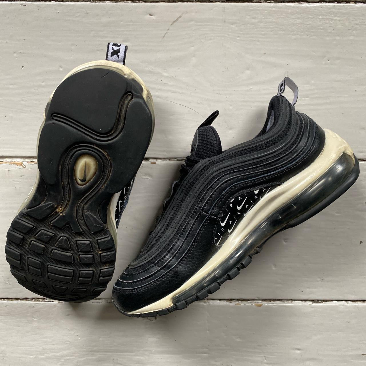 Nike Air Max 97 Black and White (UK 4)