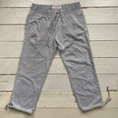 True Religion Tri Contrast Stitch Grey Joggers (XL)