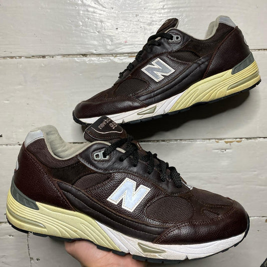 New Balance 991 USA Brown (UK 10)