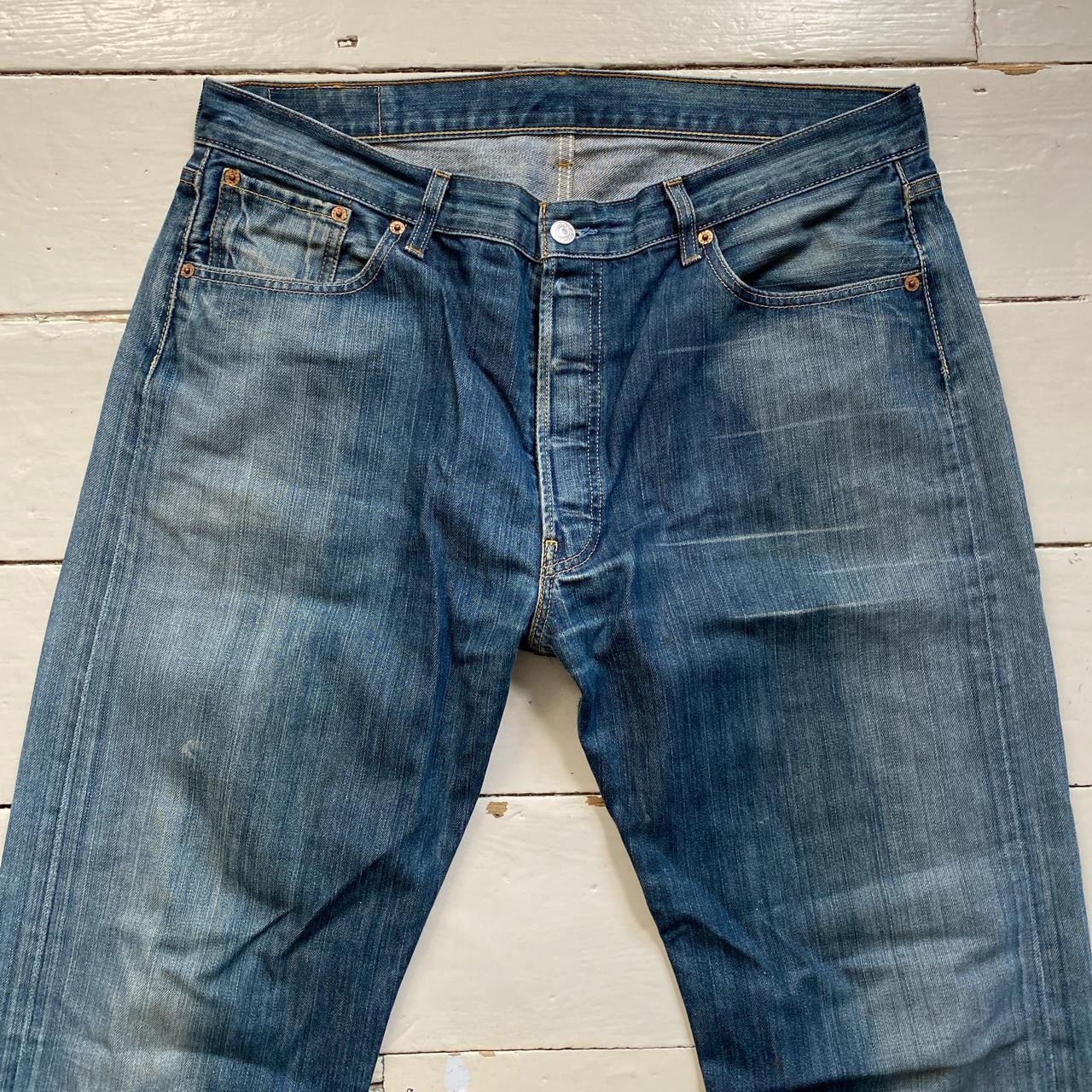 Levis 501 Stonewashed Jeans (38/31)