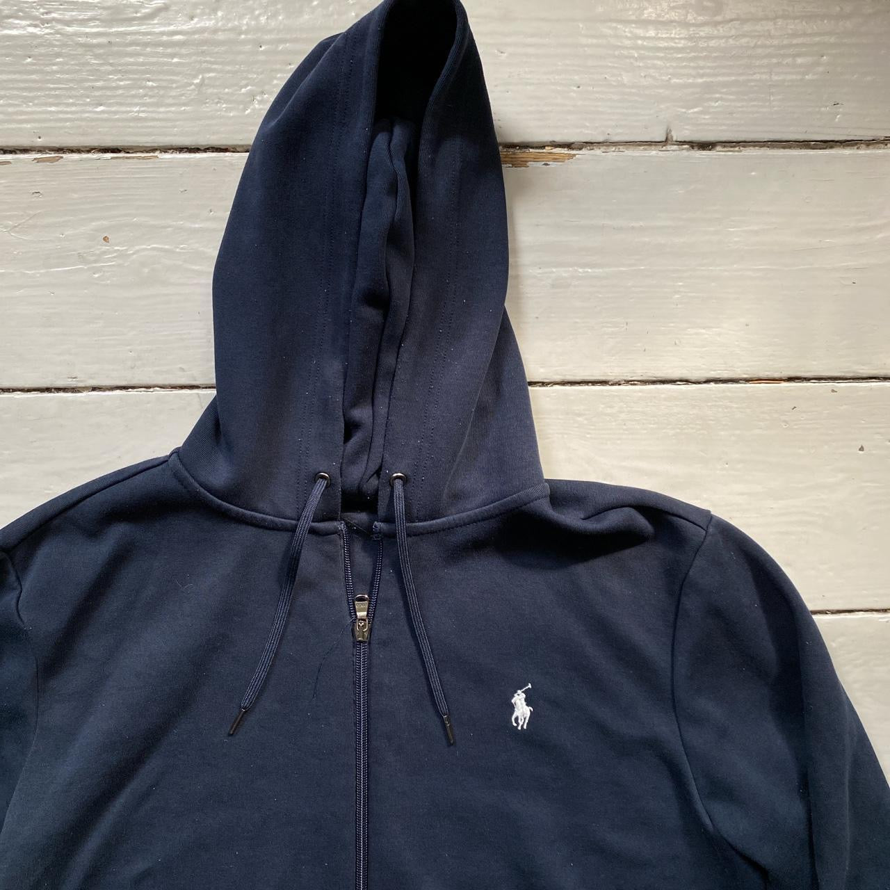 Ralph Lauren Navy Hoodie (Large)