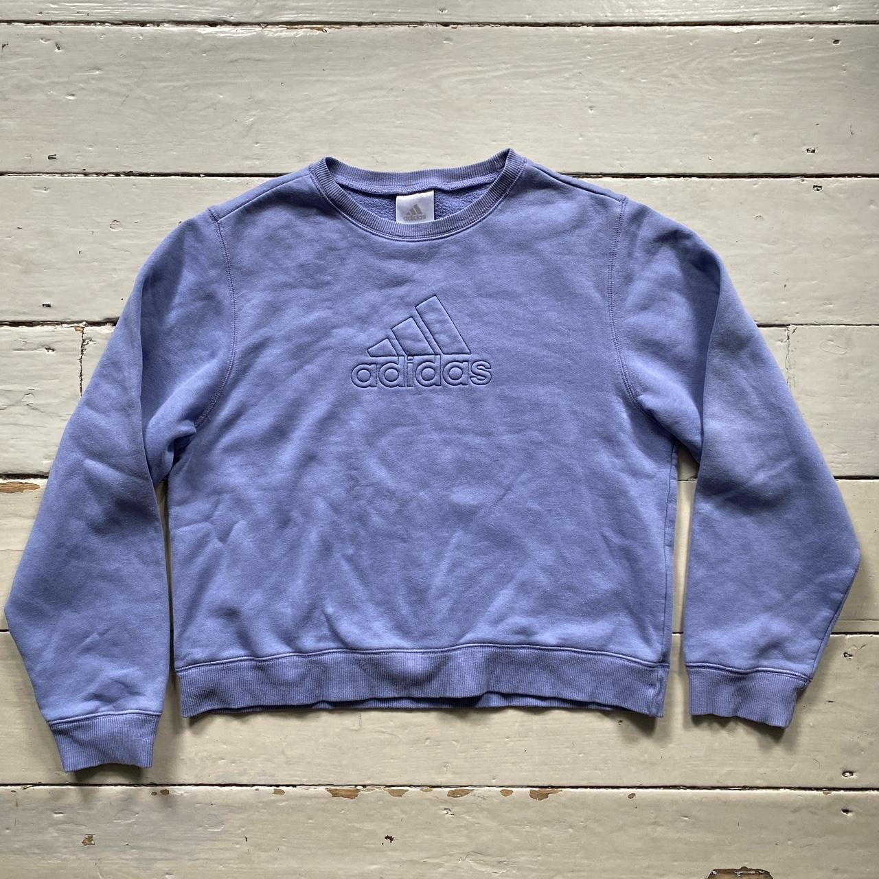 Adidas Vintage Lavendar Jumper (Large)