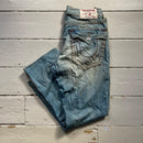 True Religion Brown Stitch Jeans (34/29)