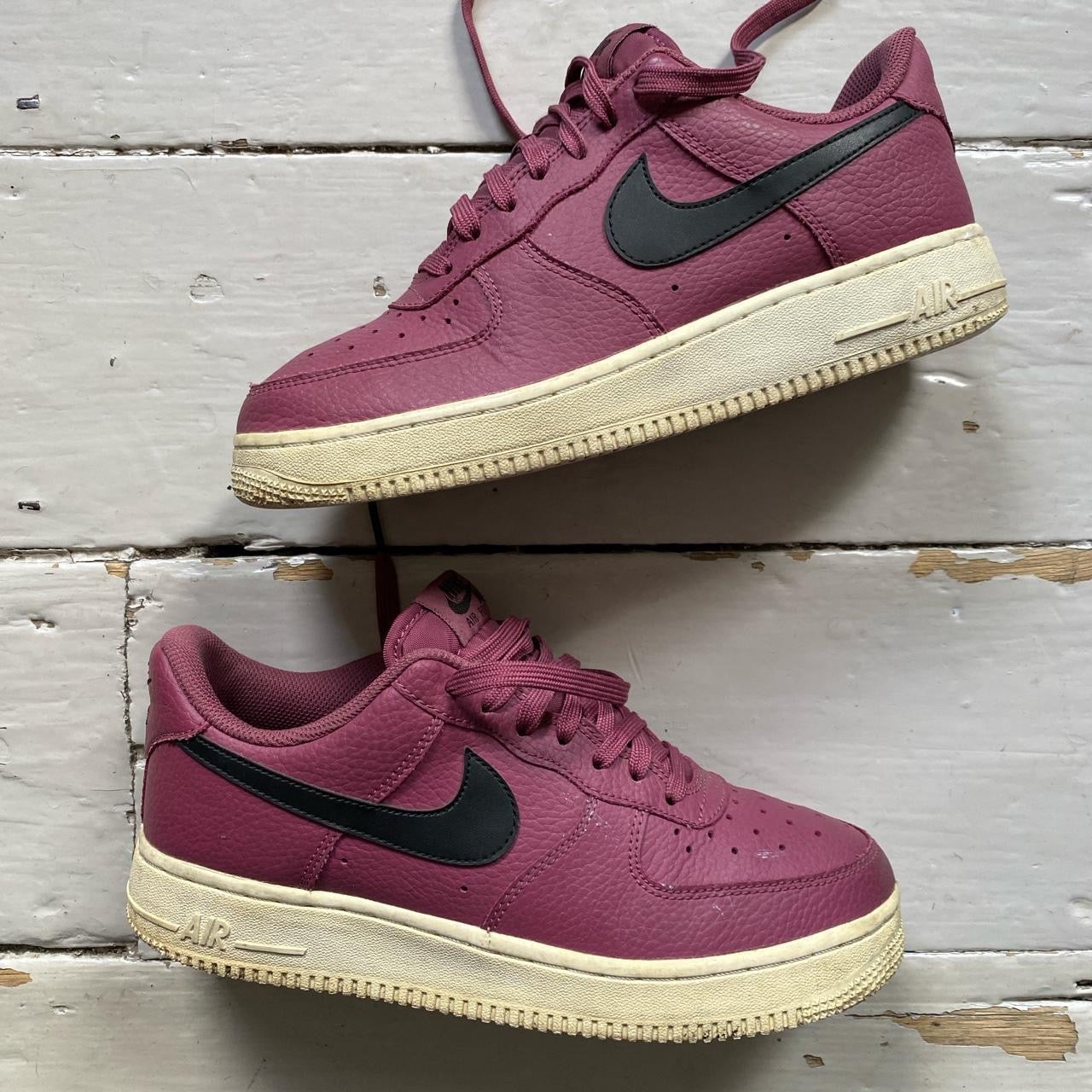 Nike Air Force 1 Pink and Black (UK 6)