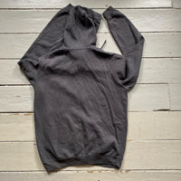 Nike Swoosh Grey Hoodie (Medium)