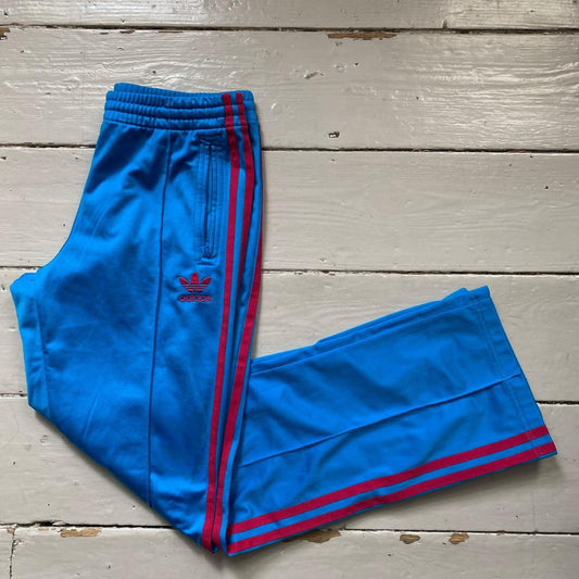 Adidas SST Blue and Pink Bottoms (W28)