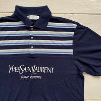 Yves Saint Laurent Vintage Polo Navy (XL)
